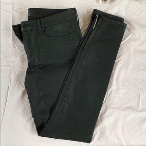 Vince “Dylan Skinny” Jeans with Zippered Ankles